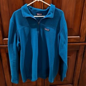 Patagonia Micro D Quarter Zip Fleece Pullover Size Large